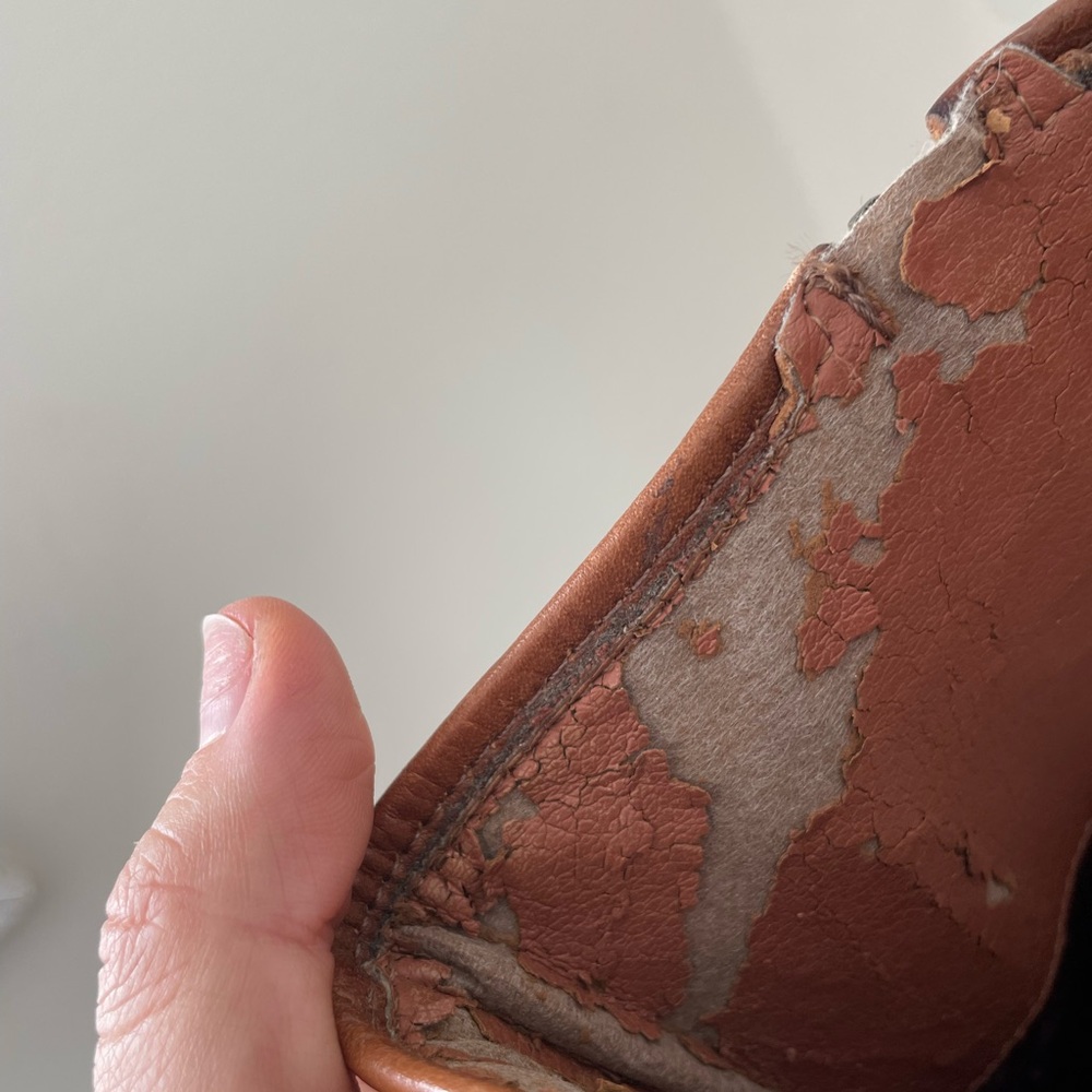 Brown Leather Knee-High Boots - Picture 7 of 11